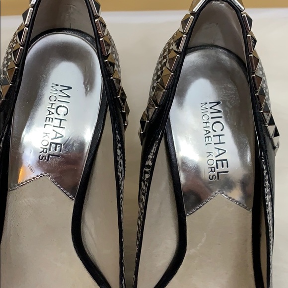 Snake skin Michael Kors heels - Picture 4 of 8